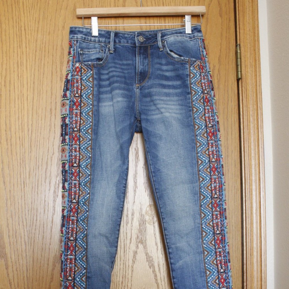 Driftwood Sundance Beaded Jeans